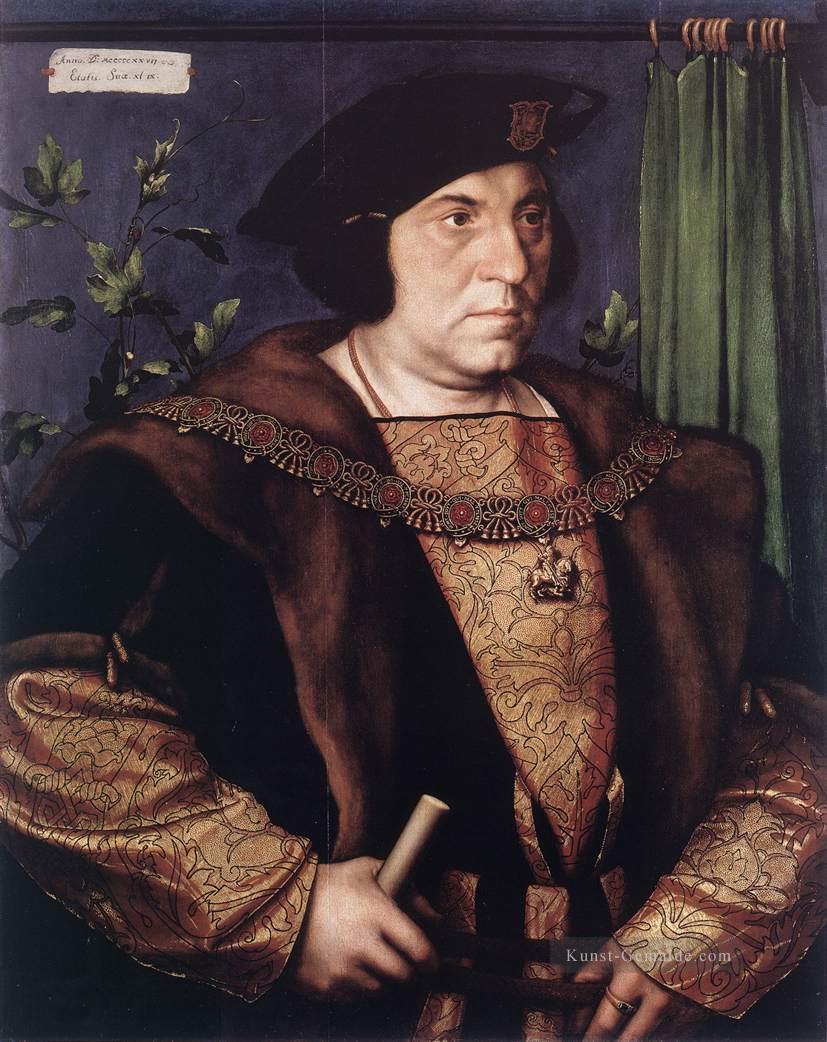 Porträt von Sir Henry Guildford Renaissance Hans Holbein der Jüngere Ölgemälde